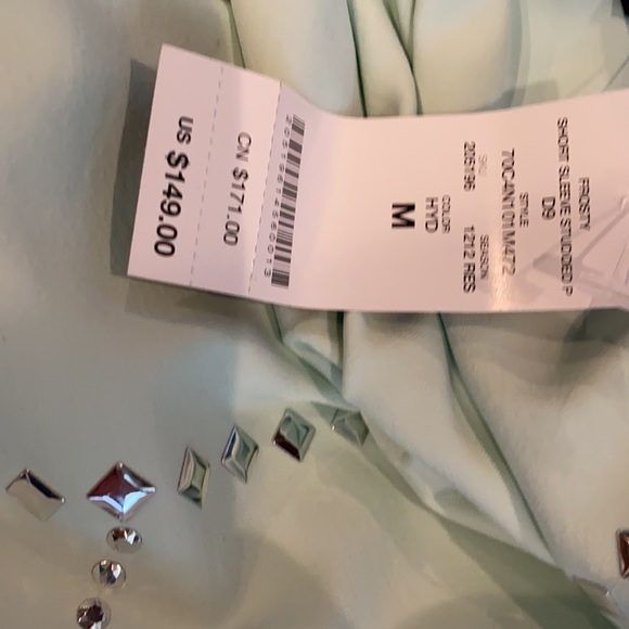 Seafoam green with stretch - Picture 4 of 4